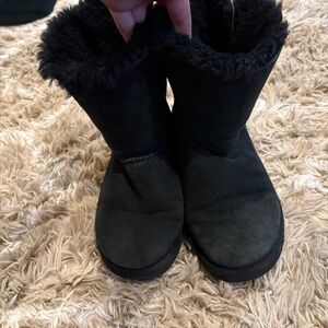 UGG Black Sheepskin Winter Boots